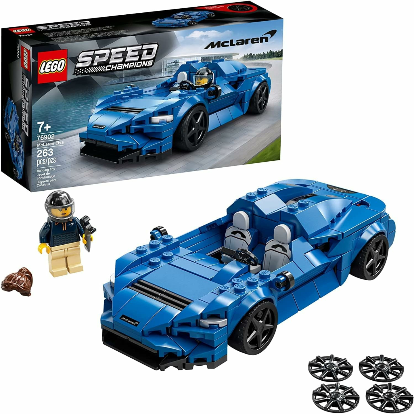 LEGO Speed Champions McLaren Elva Building Kit 76902