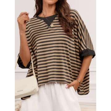 Trendy Dokotoo Oversized T-shirts for Women 2024