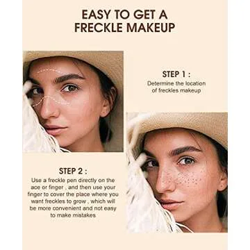 MAEPEOR Freckle Pen - Natural Freckle Dot Pen, Longlasting