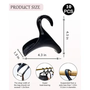 SEEBRIDER Bag Hanger - Durable Purse Holder for Organized Storage