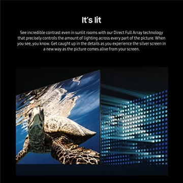Samsung 55-Inch 4K QLED Smart TV with Dolby Atmos and Gaming Hub