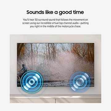 Samsung 55-Inch 4K QLED Smart TV with Dolby Atmos and Gaming Hub