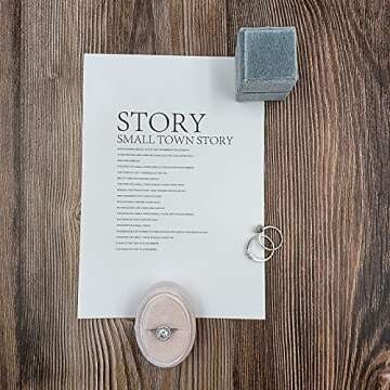 Beatilog Oval Velvet Ring Box - Premium Wedding Ring Box Vintage Handmade Rings Holder Storage Display Jewelry Organizer Gift Case for Proposal, Engagement, Christmas,Ceremony (Light Pink)