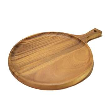 roro Acacia Wooden Serving Board for Pizzas and Appetizers