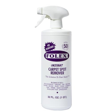 Folex Instant Carpet Spot Remover - 32oz Pack of 3, Best for Stains