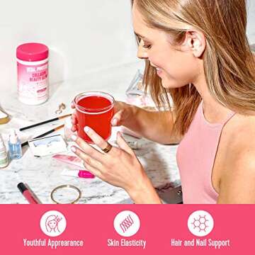 Vital Proteins Collagen Waterâ„¢, 10g of Collagen per Bottle, Made with Real Fruit Juice - Lemon Ginger, 12 Pack