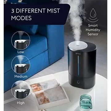 Top Fill Humidifier & Essential Oil Diffuser for Home