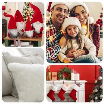 PATIKIL Faux Fur Fabric Strips for DIY Crafts and Decor