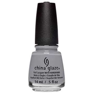 China Glaze Nail Polish, Street Style Princess 1567 - Dove Grey Crème for Elegant Manicures