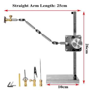VURESQUE Stop Motion Armature Kits,Stop Motion Animation Rigging and Winder, with 5 Connectors for Animators, Time-Lapse, Product Photography, and Creative Projects