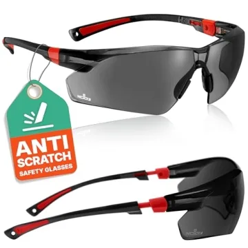 NoCry Safety Sunglasses with Green Tinted Wraparound Protection