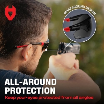 NoCry Wraparound Safety Glasses with UV Protection