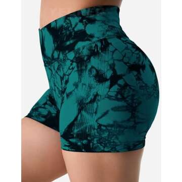 YEOREO Women Scrunch Biker Shorts - Flattering Gym Wear