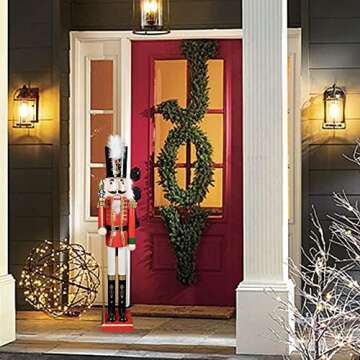 FUNPENY 32 inch Nutcracker for Christmas Decor