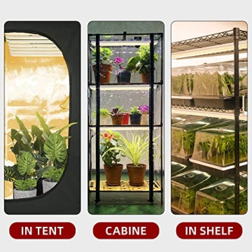 Kihung 4FT LED Grow Lights, Full Spectrum Plant Growth