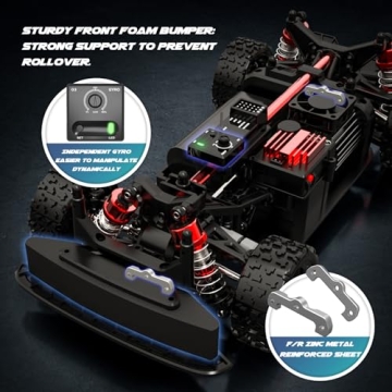 Hosim 1:14 Brushless RC Truck 60+ km/h Fast Off-Road Car