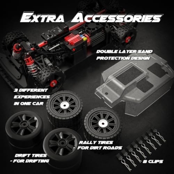 Hosim 1:14 Brushless RC Truck 60+ km/h Fast Off-Road Car