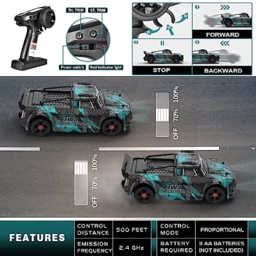 Hosim 1:14 Brushless RC Truck 60+ km/h Fast Off-Road Car