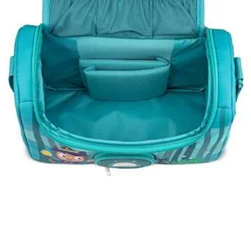 Tonies Listen & Play Bag - Secure Protection for your Toniebox, Headphones, Charging Station, and 6 Characters - Enchanted Forest