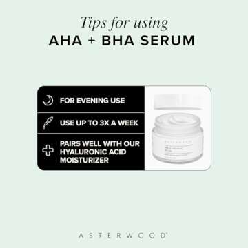 Asterwood Overnight Exfoliating Serum - Exfoliate & Hydrate