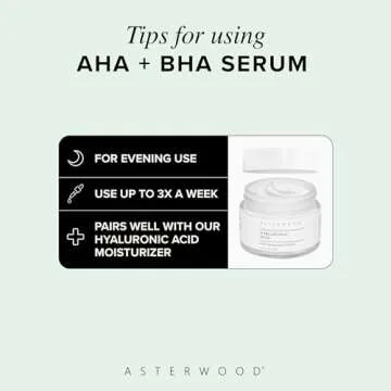 Asterwood Overnight Exfoliating Serum - Exfoliate & Hydrate