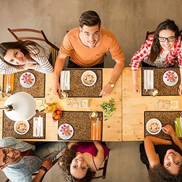 4 Inch Cake Pan Set of 5, Nonstick Cheesecake Round Cake Pans with 100 Pieces Parchment Paper, Mini Cake Tins for Baking, Non-Toxic & Leakproof Circle Cake Pan, Aluminum Material Food Grade Coating