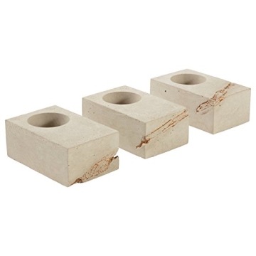 Stylish Rivet Mid Century Modern Concrete Planters