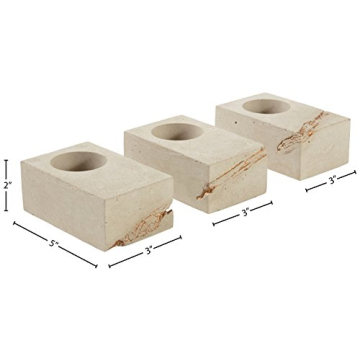 Stylish Rivet Mid Century Modern Concrete Planters