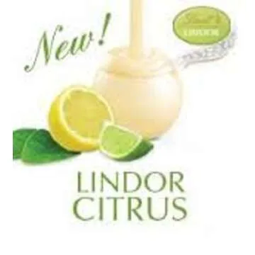 LINDT LINDOR WHITE CHOCOLATE CITRUS TRUFFLES 5.1oz BAG