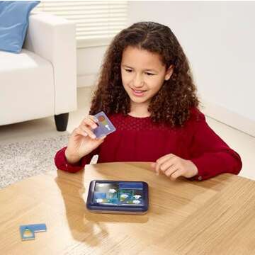 SmartGames Ghost Hunters Travel Game for Kids and Adults - Spooky STEM Brain Teaser with 60 Challeng...