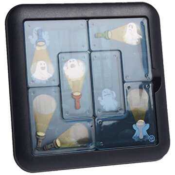 SmartGames Ghost Hunters Travel Game - Fun STEM Puzzle for All