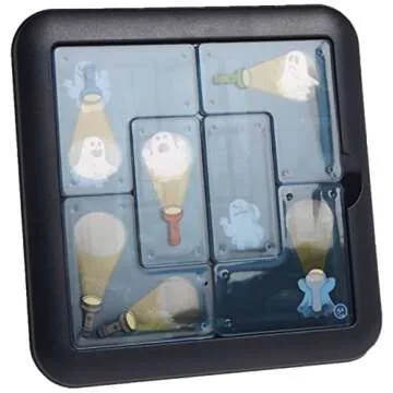 SmartGames Ghost Hunters Travel Game - Fun STEM Puzzle for All