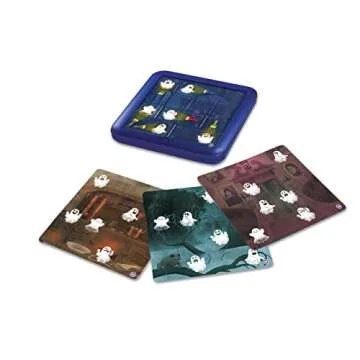 SmartGames Ghost Hunters Travel Game - Fun STEM Puzzle for All