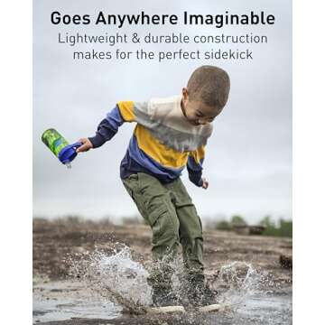 CamelBak eddy+ 14oz Kids Water Bottle with Tritan Renew – Straw Top, Leak-Proof When Closed, Hammerheads