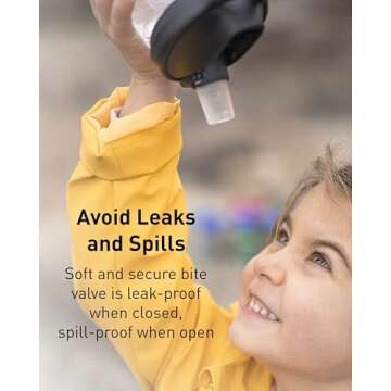 CamelBak eddy+ 14oz Kids Water Bottle with Tritan Renew – Straw Top, Leak-Proof When Closed, Hammerheads