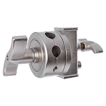 Interfit LS306 Studio Essentials Professional - 10' C-Stand with 4' Boom Arm and Grip Head, Silver