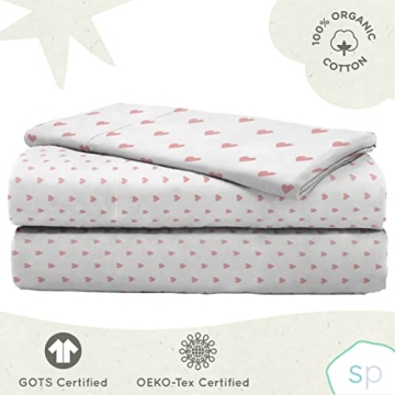 Saturday Park Twin Sheet Set - 100% Organic Cotton Sheets