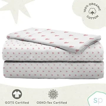 Saturday Park Twin Sheet Set - 100% Organic Cotton Sheets