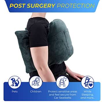 RENOVA Mastectomy Pillow - Comfort for Post Op Recovery