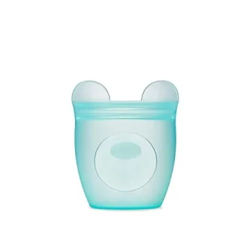 Eco-Friendly Zip Top Silicone Snack Containers for Kids - Safe & Reusable