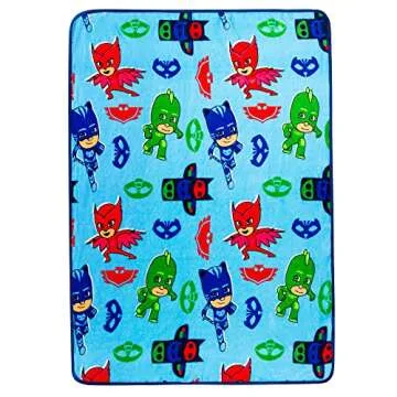 Franco Kids Bedding Super Soft Plush Throw Blanket, 46 in x 60 in, PJ Masks