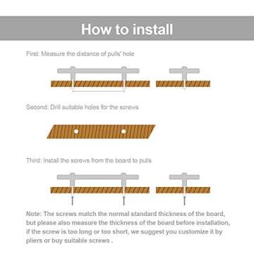 SUNRIVER 24 Hollow Pack Brushed Brass Kitchen Cabinet Handles,12pcs Gold Hardware Drawer Bar Pulls 5" and 12pcs Cupboard Bathroom Stainless Steel 2" Door Handles Pulls for Cabinets