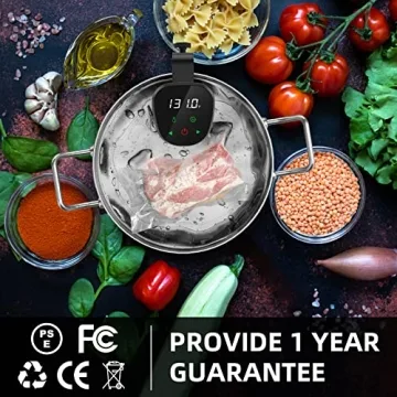 Rocyis Sous Vide Machine Kit - 1000W Cooking Made Easy