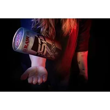 RAW Cones Classic King Size - 100 Pack - Slow Burning Pre Rolled Paper with Tips and Packing Tubes Included