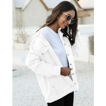 Omoone Women's Oversized Denim Jacket for Every Occasion