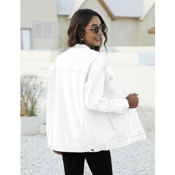 Omoone Women's Oversized Denim Jacket for Every Occasion