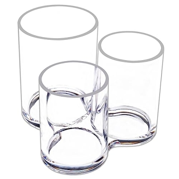 MOSIKER Acrylic Makeup Brush Holder - Stylish Organizer