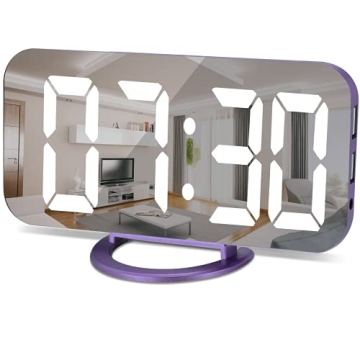 Elegant SZELAM Digital Alarm Clock with USB Charger