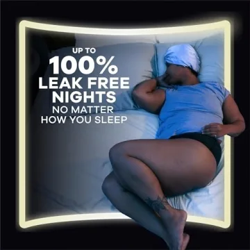 Always ZZZ Overnight Disposable Period Underwear for Women 14 Count