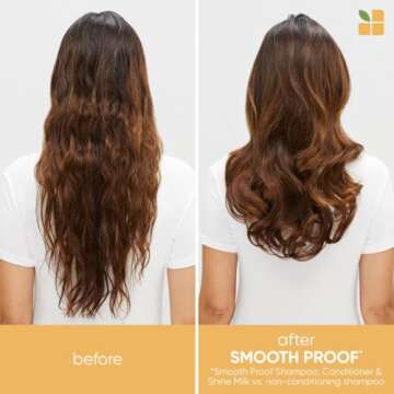 Biolage Styling Smooth Shine Milk | Lightweight Mist That Smooths Hair & Controls Frizz | For All Ha...